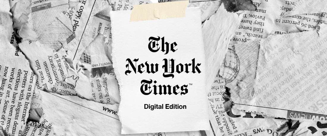 New York Times Banner Image
